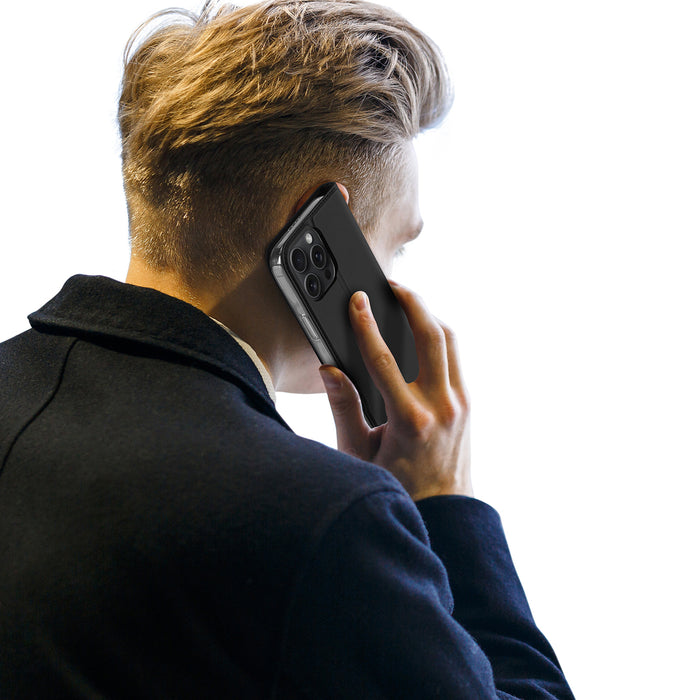 Dux Ducis Skin Pro iPhone 16 Pro Case with Flip and Card Slot - Black