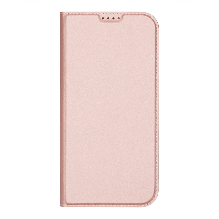 Dux Ducis Skin Pro iPhone 16 Pro Max Case with Flip and Card Slot - Pink