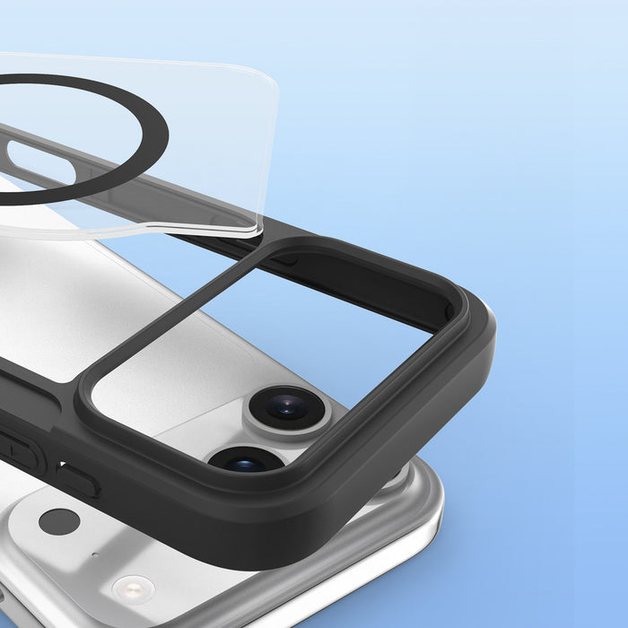 Dux Ducis Skin X Pro Case for iPhone 17 Pro Max with Wallet, MagSafe Compatible - Black