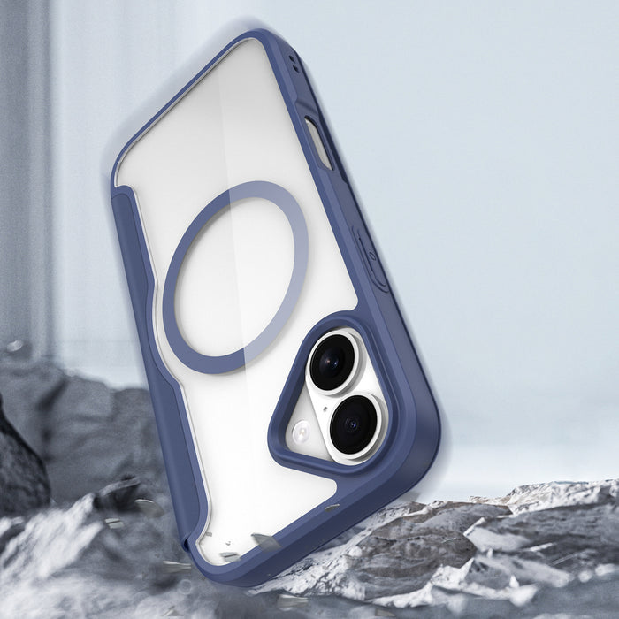 Dux Ducis Skin X Pro iPhone 17 Air Case with MagSafe and Wallet - Blue
