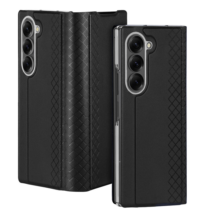 Dux Ducis Brill Case for Samsung Galaxy Z Fold7 with Magnetic Closure - Black