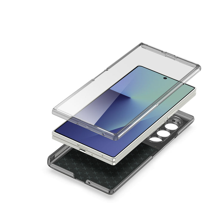 Dux Ducis Stex Case for Samsung Galaxy Z Fold 7 with 360° Stand - Black