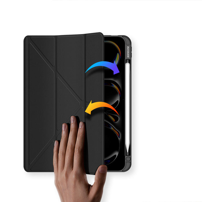 Dux Ducis Magi Case for iPad Pro 11" (2024/2025) with Stand - Black
