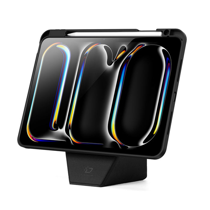 Dux Ducis Vers Case for iPad Pro 11" (2024/2025) with Stand and Apple Pencil Holder - Black