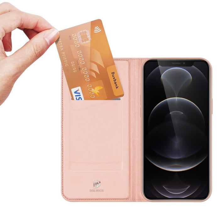 Dux Ducis Skin Pro Bookcase type case for iPhone 13 Pro Max pink