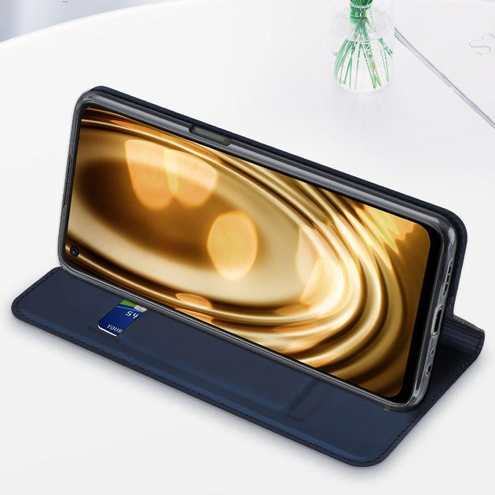 Dux Ducis Skin Pro case with a flip Realme 9i / Oppo A36 blue
