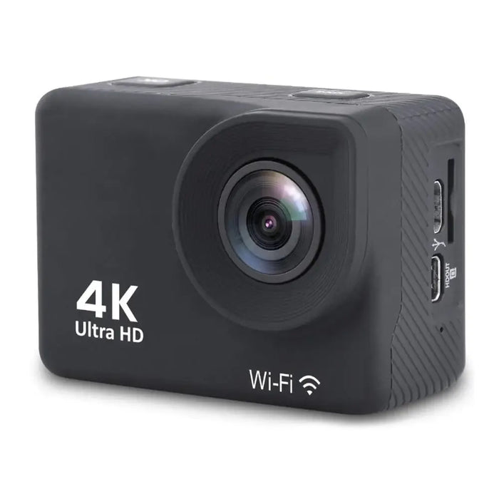 DV8500 4K Wi-Fi 16Mpx sports camera waterproof wide angle + accessories - black - Photo accessories<<<HurtelXML
