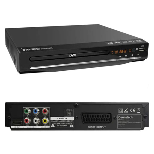 DVD Player Sunstech DVPMH225 Black - Електроника Телевизори<<<Компютри| Електроника<<<BigBuy&&&DVD<<<Електроника