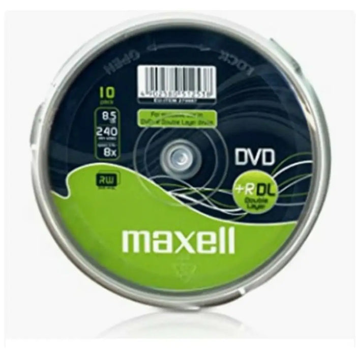 DVD + R Maxell 4X 8,5 GB - Електроника Периферни и резервни части<<<Компютри| Електроника<<<BigBuy&&&Компютърни
