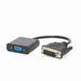DVI to VGA Adapter GEMBIRD A-DVID-VGAF-01 Black 20 cm - Адаптери<<<Компютър Кабели и адаптери<<<Компютри|