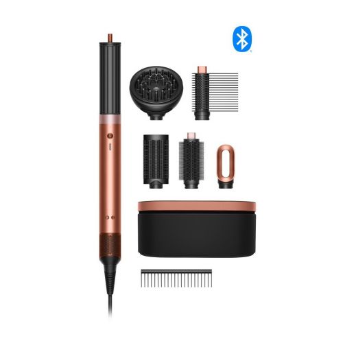 Dyson Airwrap Co-anda2x Straight + Wavy Multi-Style Complete Long Styler and Dryer HS09 (Gift Edition) Amber Silk EU 143161-01