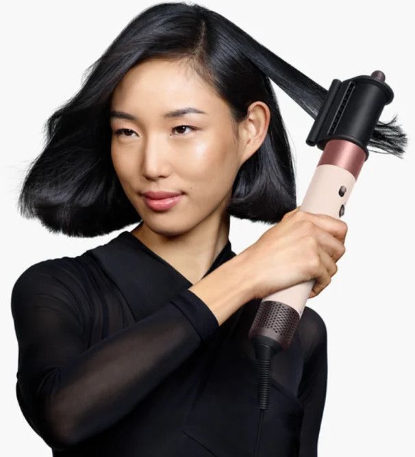 Dyson Airwrap I.D. Straight + Wavy Multi-Style Complete Long Styler and Dryer HS08 Ceramic Pink/ Rose Gold EU 601848-01