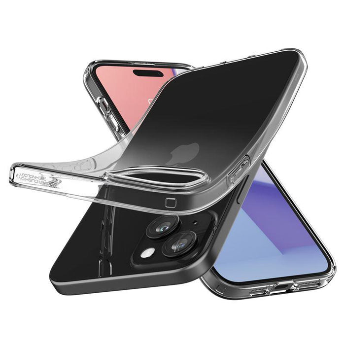 Spigen Crystal Flex Case for iPhone 15 Plus - Clear - Cell phone cases and covers<<<HurtelXML