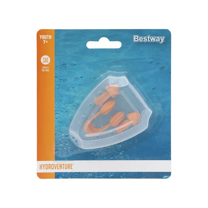EAR PLUGS AND NOSE CLIP SET BESTWAY 26032 - Аксесоари за плуване<<<Басейни плажни артикули и