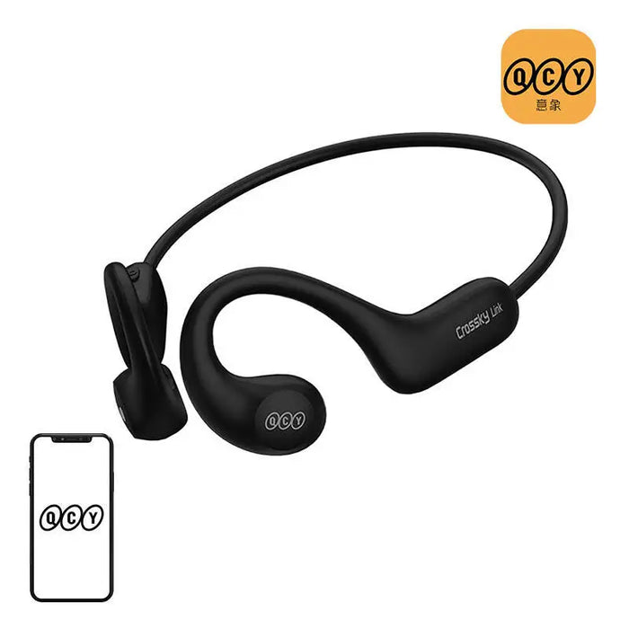 Earphones QCY T22 Crossky Link (black) - Sports<<<Wireless<<<Headphones<<<Audio<<<InnproXML