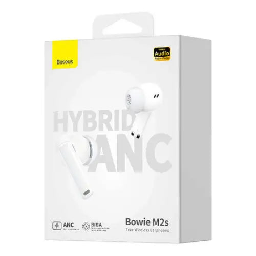 Earphones TWS Baseus Bowie M2s (white) - TWS<<<Wireless<<<Headphones<<<Audio<<<InnproXML