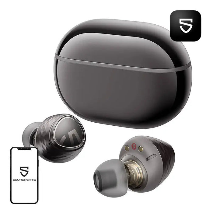 Earphones TWS Soundpeats Engine4 (Black) - TWS<<<Wireless<<<Headphones<<<Audio<<<InnproXML