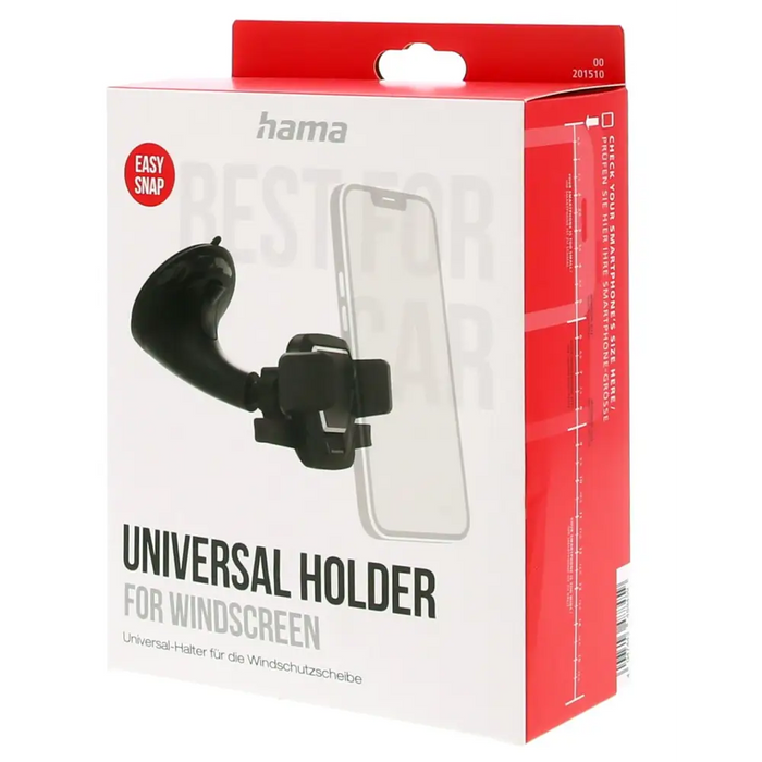 ’Easy Snap’ Mobile Phone Holder for Car HAMA-201510 - Поставки за мобилни телефони<<<Мобилни телефони и
