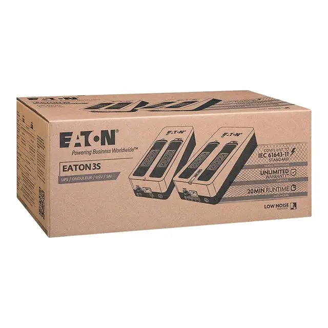 EATON 3S 550 IEC UPS - Off Line UPS<<<Непрекъсваемо токозахранващо устройство<<<Сървър Сторидж и