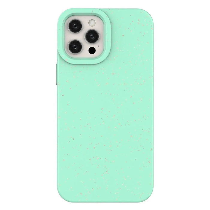 Eco Case Case for iPhone 12 Silicone Cover Phone Case Mint - Cell phone cases and covers<<<HurtelXML