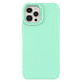 Eco Case Case for iPhone 12 Silicone Cover Phone Case Mint - Cell phone cases and covers<<<HurtelXML
