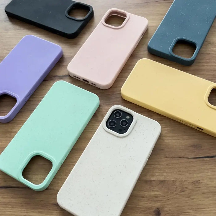 Eco Case case for iPhone 14 Pro silicone degradable cover navy blue - Cell phone cases and covers<<<HurtelXML
