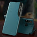 Eco Leather View Case elegant bookcase type case with kickstand for Samsung Galaxy A02s EU blue - Cell phone cases