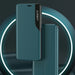 Eco Leather View Case elegant bookcase type case with kickstand for iPhone 13 mini green - Cell phone cases