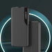 Eco Leather View Case case for Samsung Galaxy S23 Ultra with flip stand black - Cell phone cases and covers<<<HurtelXML
