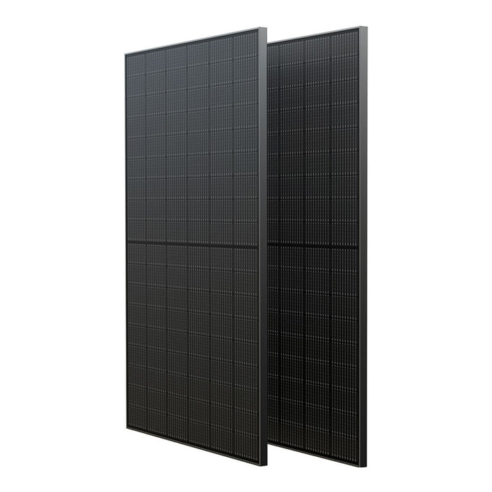 Set of 2x EcoFlow 400W photovoltaic panel (rigid construction)