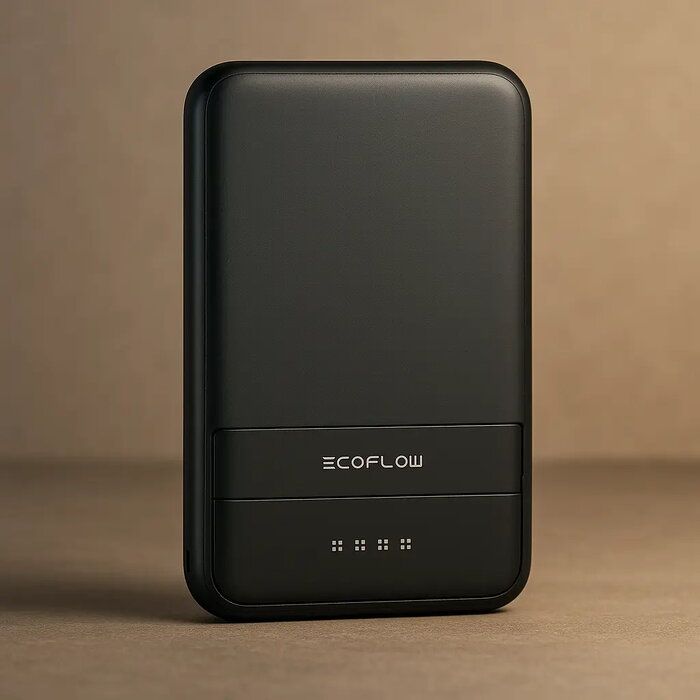 EcoFlow RAPID magnetic powerbank, 5000mAh, (black).