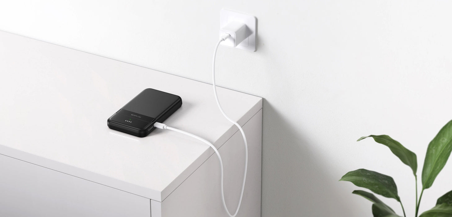 EcoFlow RAPID magnetic powerbank, 5000mAh, (black).