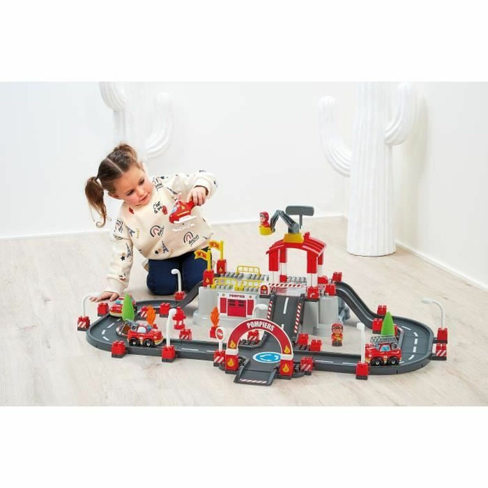 Track with Ramps Bomberos Ecoiffier 1349