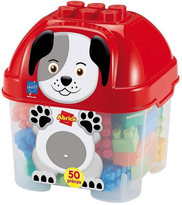 Playset Ecoiffier Dog barrel 50 Pieces