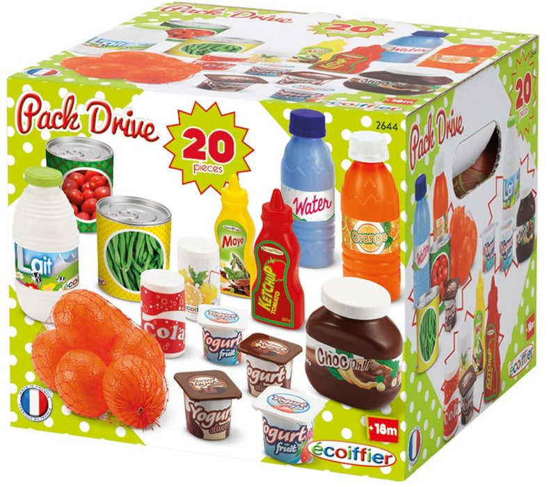 Toy Food Set Ecoiffier Pack Drive Accessories Dinette (20 pcs)