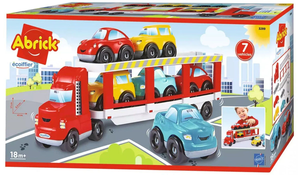 Playset Ecoiffier 3289 Car carrier truck