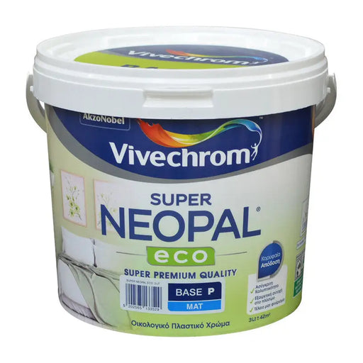 ECOLOGICAL PAINT RESISTANT TO WASHING VIVECHROM SUPER NEOPAL ECO - Бели интериорни бои<<<Интериорни бои<<<Подови и