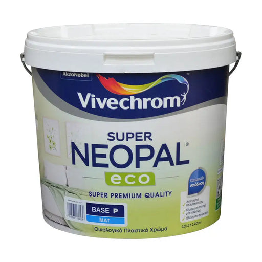 ECOLOGICAL PAINT RESISTANT TO WASHING VIVECHROM SUPER NEOPAL ECO - Бели интериорни бои<<<Интериорни бои<<<Бои и