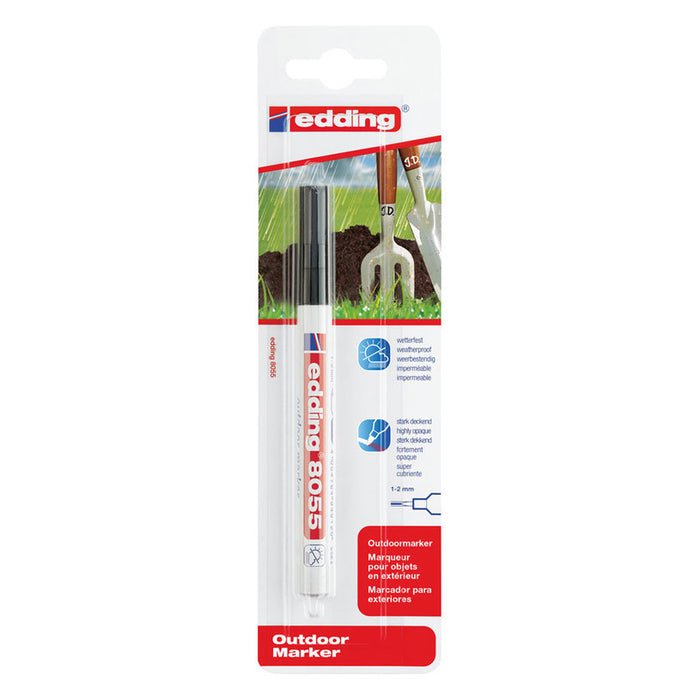 EDDING BLACK WATERPROOF MARKER