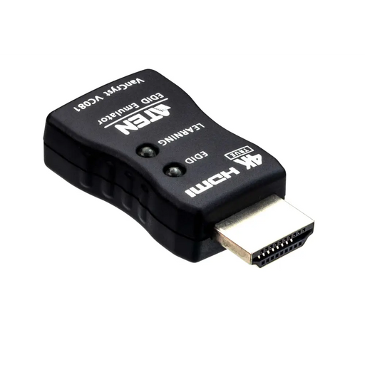 EDID emulator adapter ATEN VC081A HDMI 4K Black - Адаптери конвертори<<<Кабели<<<ValiAPI&&&Аудио и Видео