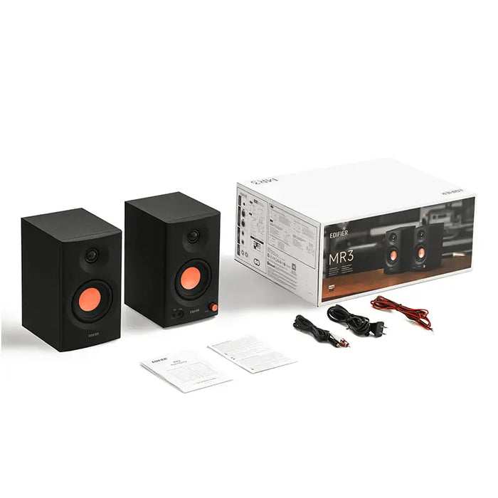 Edifier Powered Studio Monitor Speakers MR3 Black - Високоговорители<<<Мултимедия<<<MediaTrade