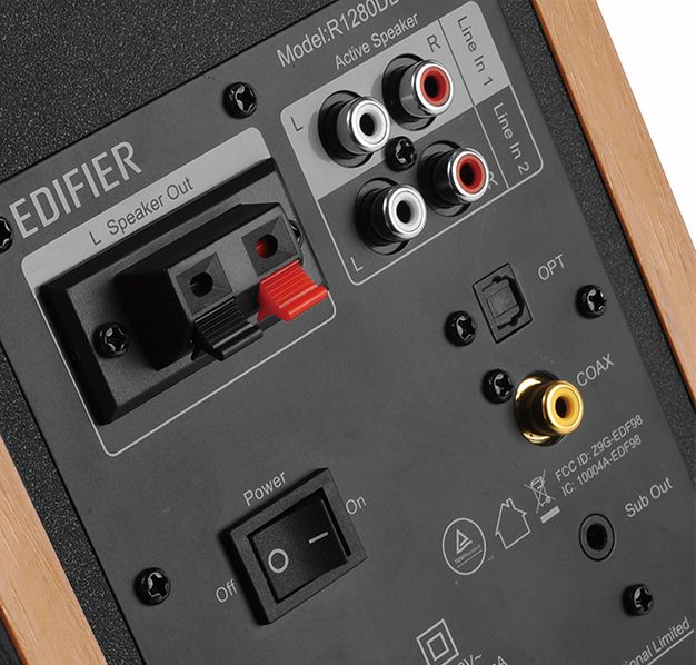 EDIFIER R1280DBs Brown