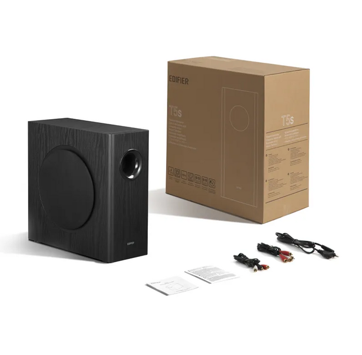 Edifier Active Subwoofer T5s, Black