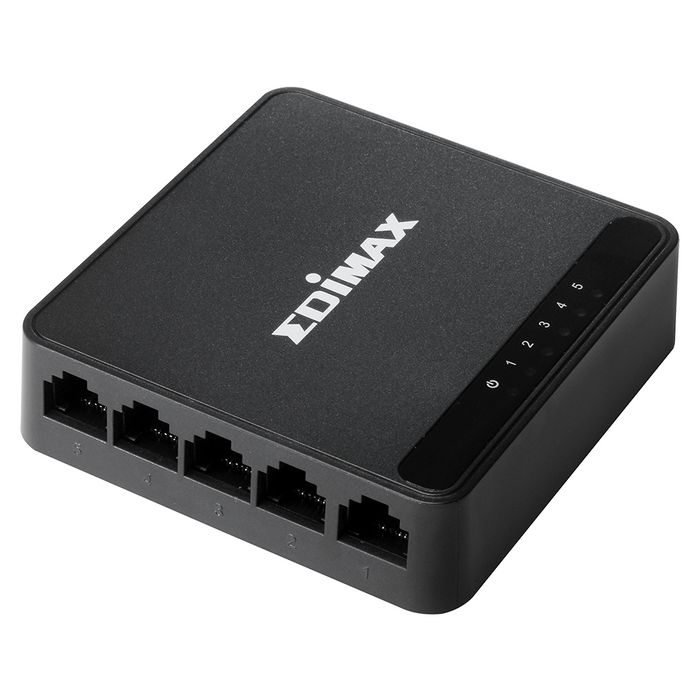 Switch EDIMAX ES-3305P V3, 5 ports, 10/100 Mbps