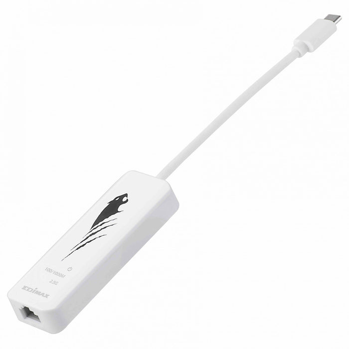 Network card EDIMAX EU-4307, USB-C, 2.5 Gigabit Ethernet, White