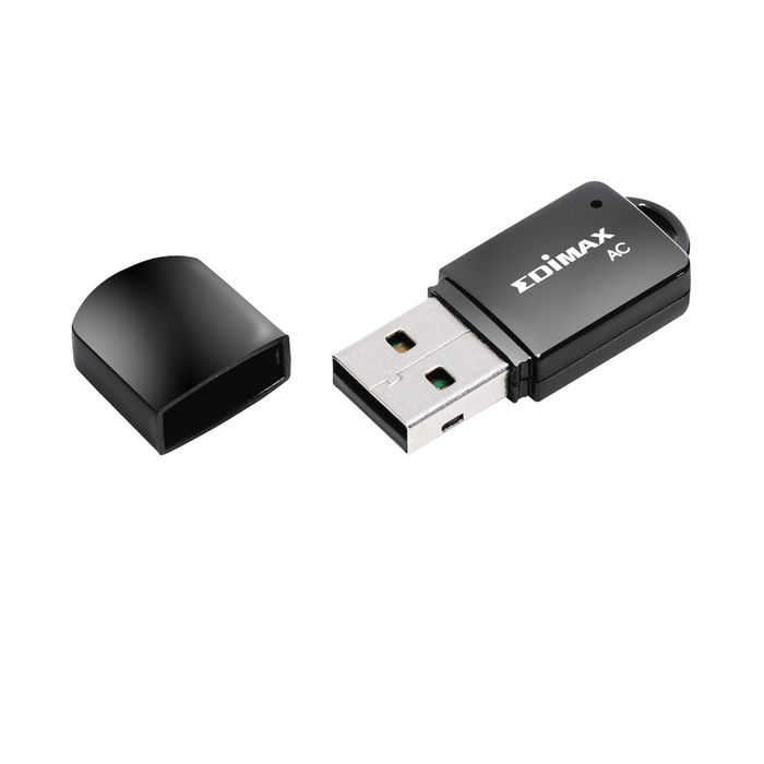 Nano adapter EDIMAX EW-7811UTC, USB, Realtek, 2.4Ghz/5GHz, 802.11a/n/g/b
