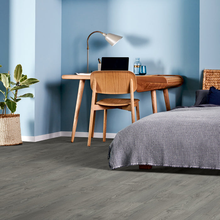 LAMINATE PARQUET EGGER GREY OAK PL1028, 12.00 mm, 32/AC4, BEVEL