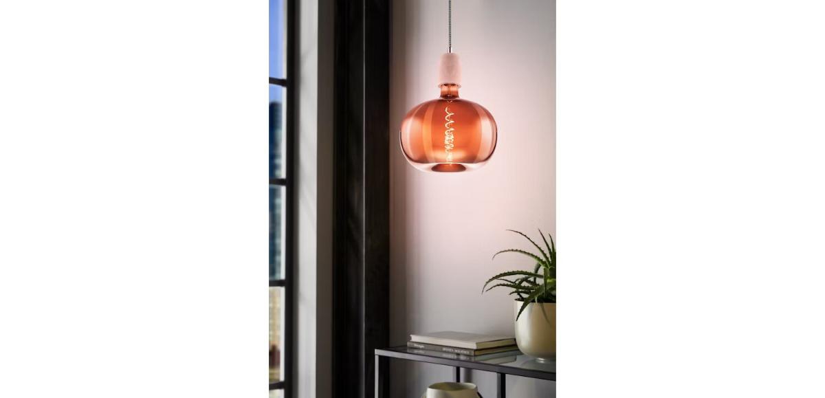 LED LAMP APPLE E7 4W 1600K F22 COPPER