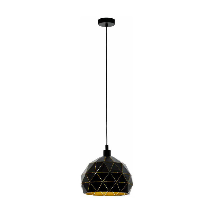 PENDANT E27 BLACK/GOLD F40CM EGLO ROCCAFORTE