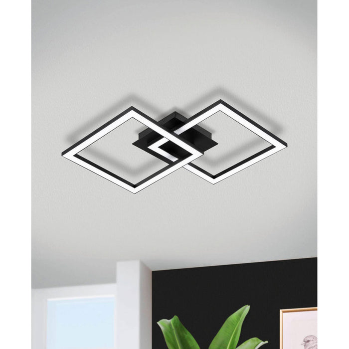 LED LAMP 19.2W 2800LM 3000K BLACK EGLO PALMAVES 2